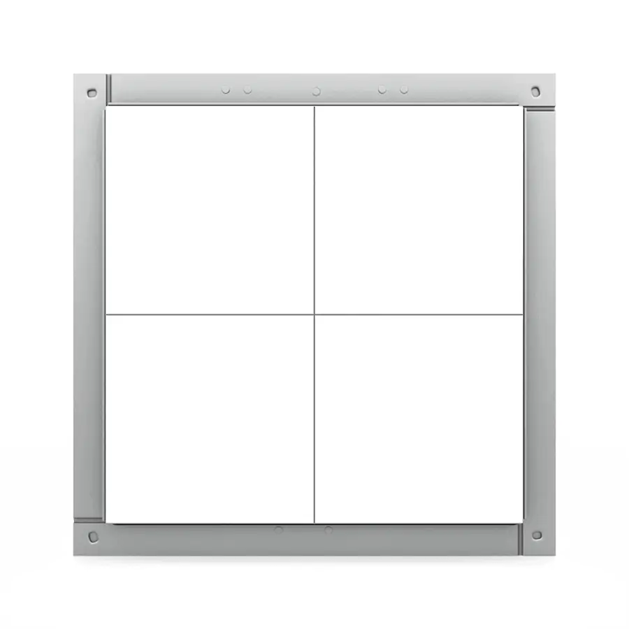 Trampilla de inspección Tempo Eco Star para alicatar, placa de yeso 12,5 mm, 300×300 a 800×800 mm