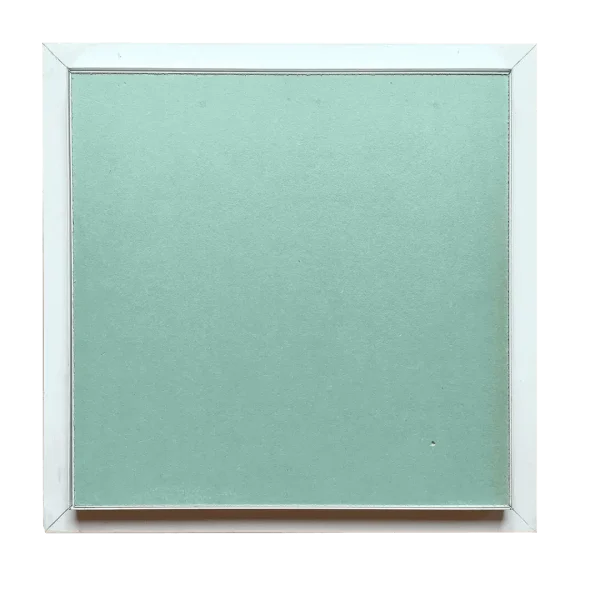 Trampilla de inspección Tempo Eco Green para placa de yeso 12,5 mm, falso techo, desmontable, 300×300 a 600×600 mm