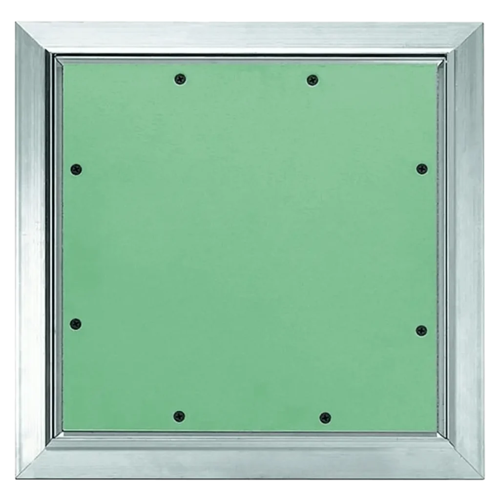 Trampilla Eco Star para falso techo, hermética al aire y al polvo con absorción acústica, 200×200 a 600×600 mm