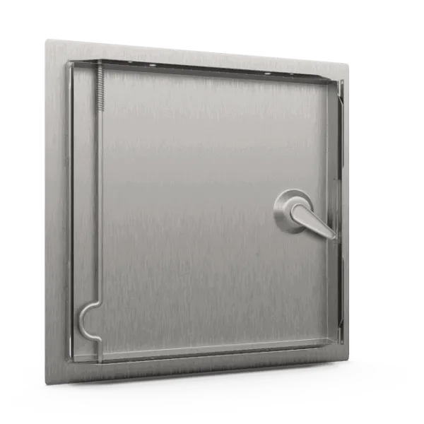 Trampilla de Inspección Metálica Blanca Tempo Softline - Cerradura de Cuadradillo - Imagen 4