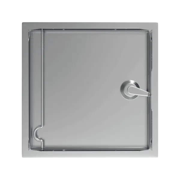 Trampilla de Inspección Metálica Blanca Tempo Softline - Cerradura de Cilindro - Imagen 2