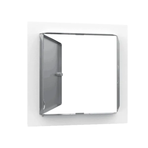 Trampilla de Inspección Metálica Blanca Tempo Softline - Cerradura de Cilindro - Imagen 4
